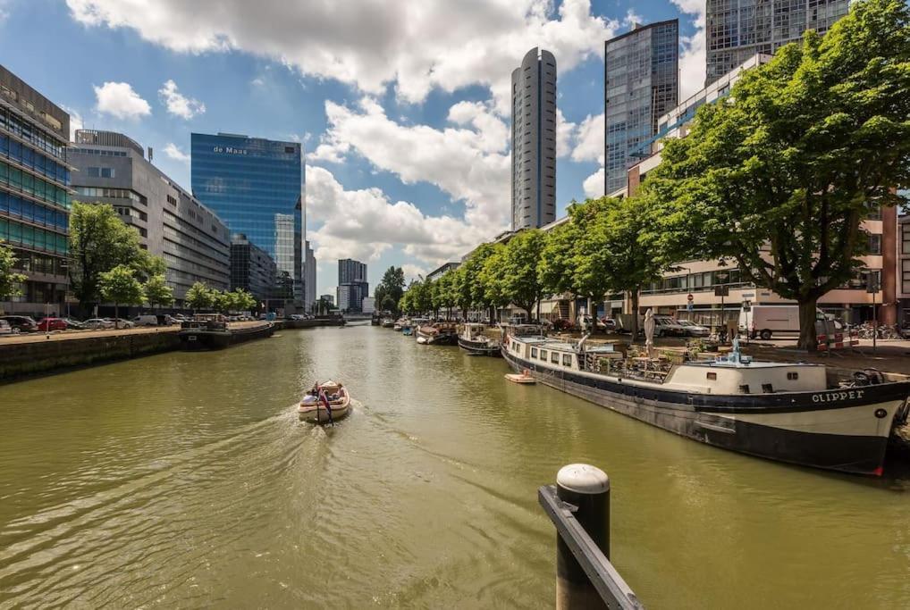 Stunning View Apt Free Parking Apartment Rotterdam Exterior photo