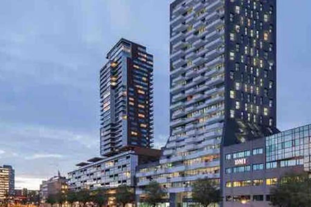 Stunning View Apt Free Parking Apartment Rotterdam Exterior photo