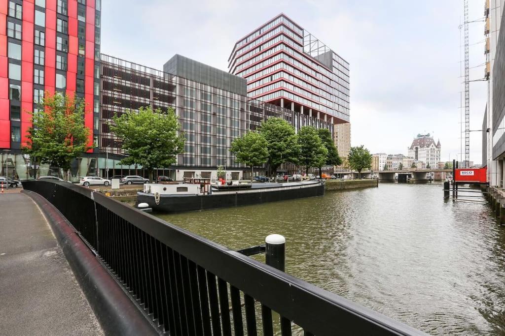 Stunning View Apt Free Parking Apartment Rotterdam Exterior photo