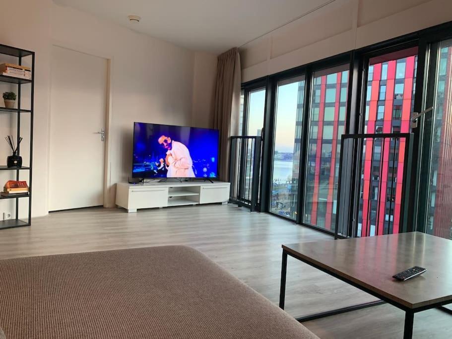 Stunning View Apt Free Parking Apartment Rotterdam Exterior photo